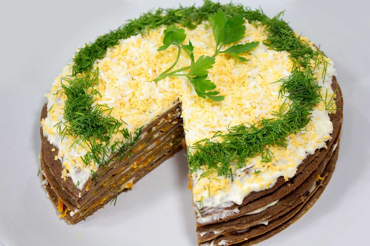 Печеночный торт - 10 самых вкусных рецептов с фото пошагово