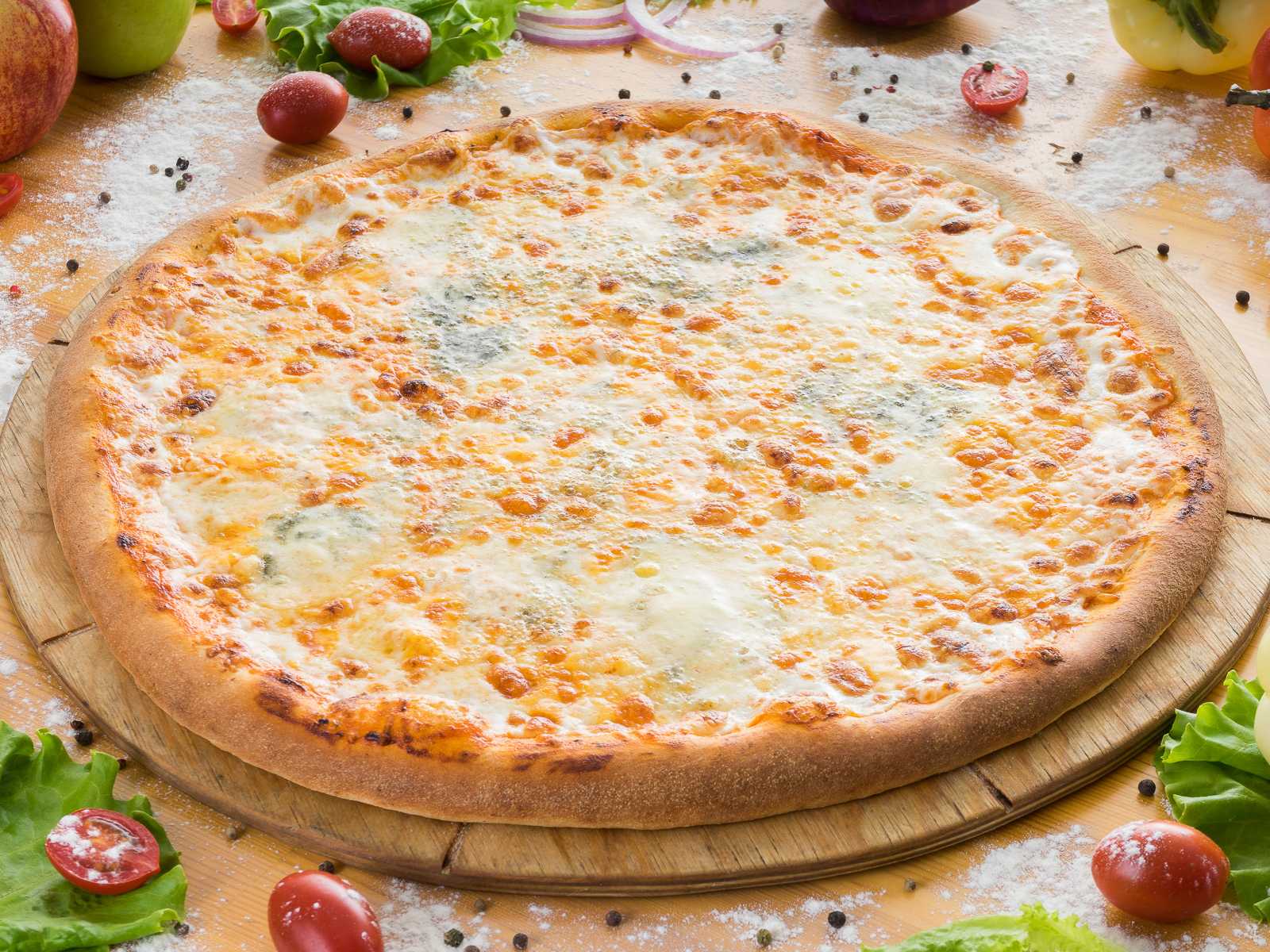 четыре сыра пицца на итальянском фото 70