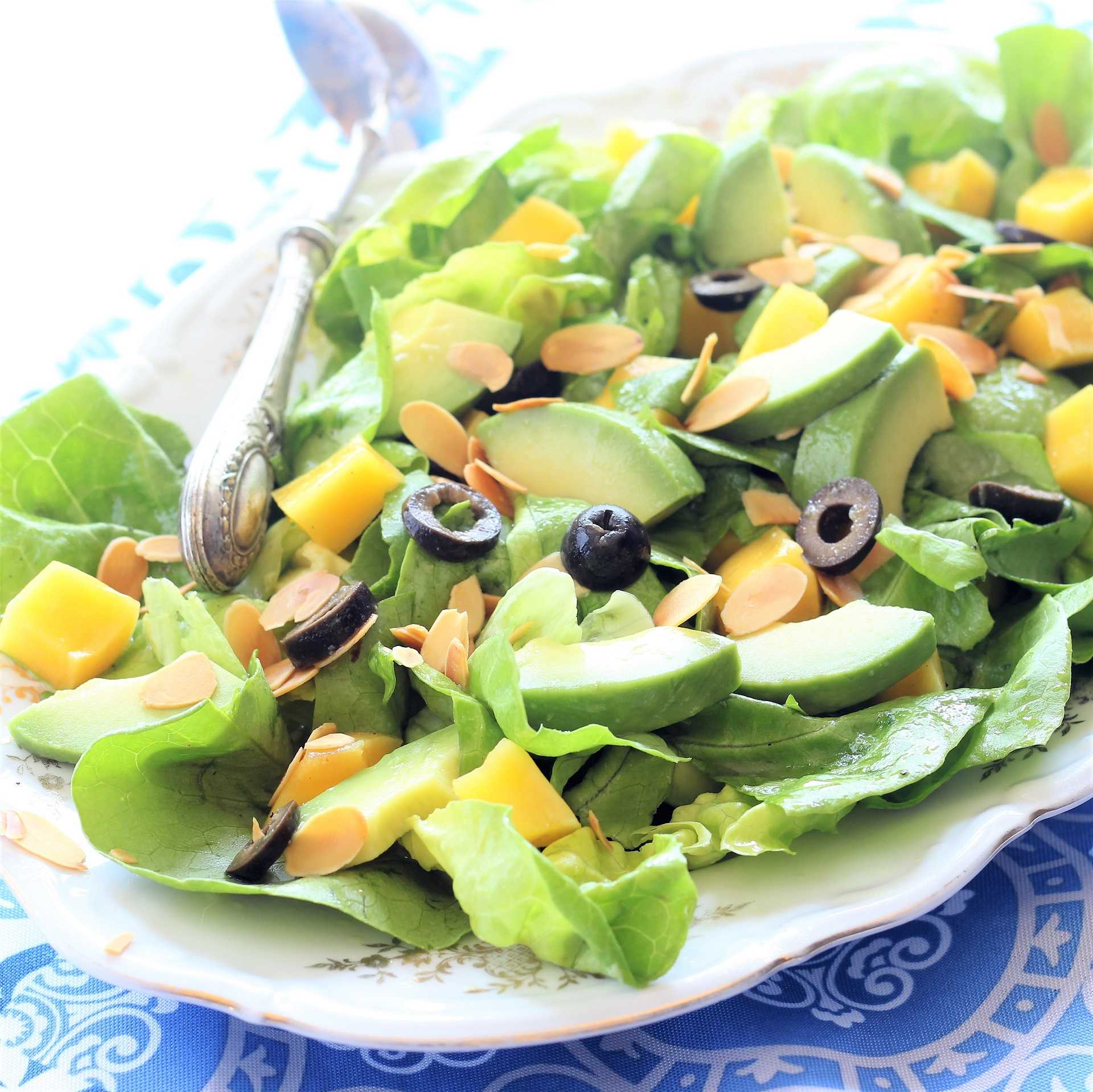 Вкусные салаты с листьями салата рецепты фото