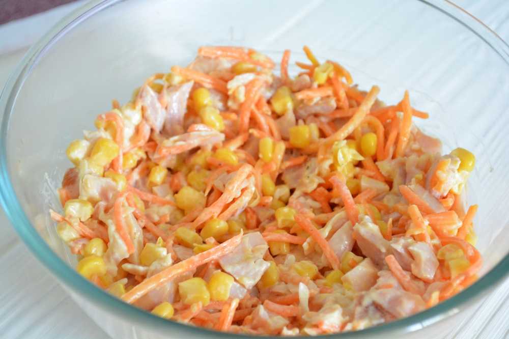 Салаты с копченой курицей и корейской морковью. все самые вкусные рецепты :: syl.ru