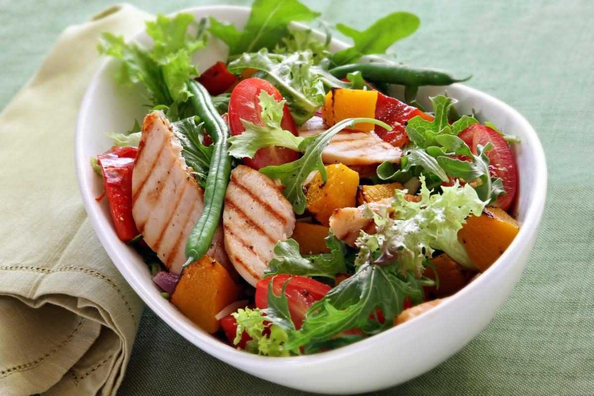 Вкусные диетические салаты — простые пп рецепты приготовления