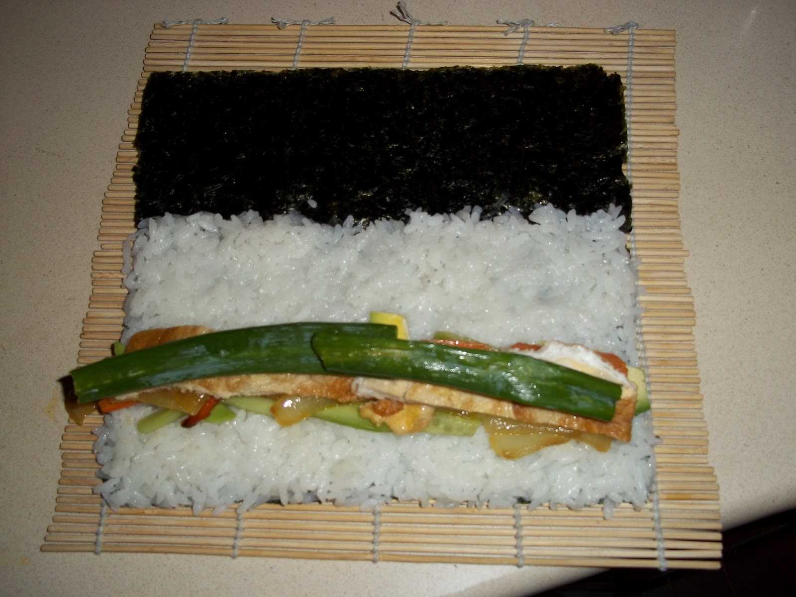 Как приготовить суши в домашних условиях пошаговый запеченные фото 64