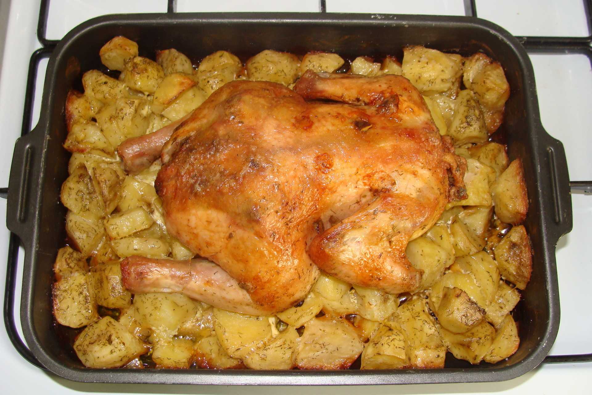Курица с картошкой в казане, тушеные рецепты на костре и плите