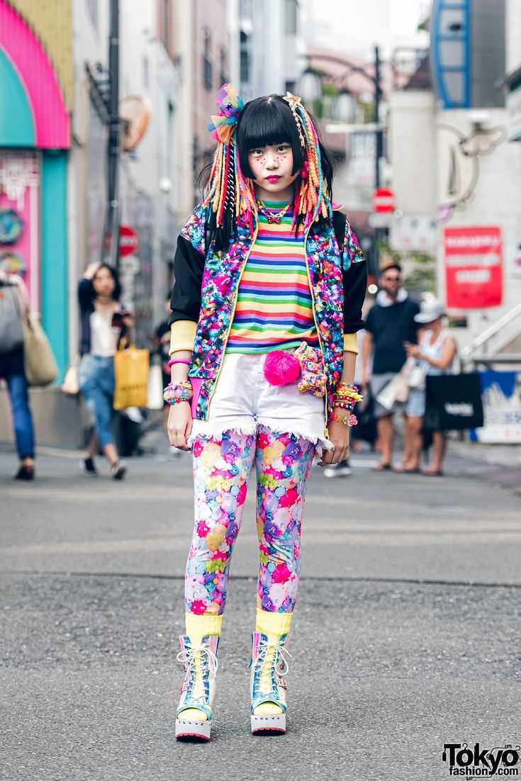 Японская уличная мода. яркие субкультуры токио - miuki mikado • виртуальная япония
