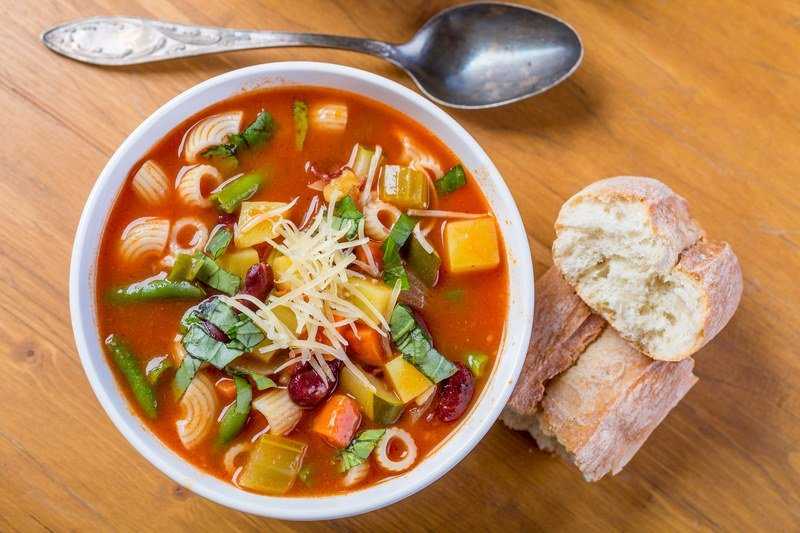 Суп минестроне - 7 рецептов классического итальянского супа с фото