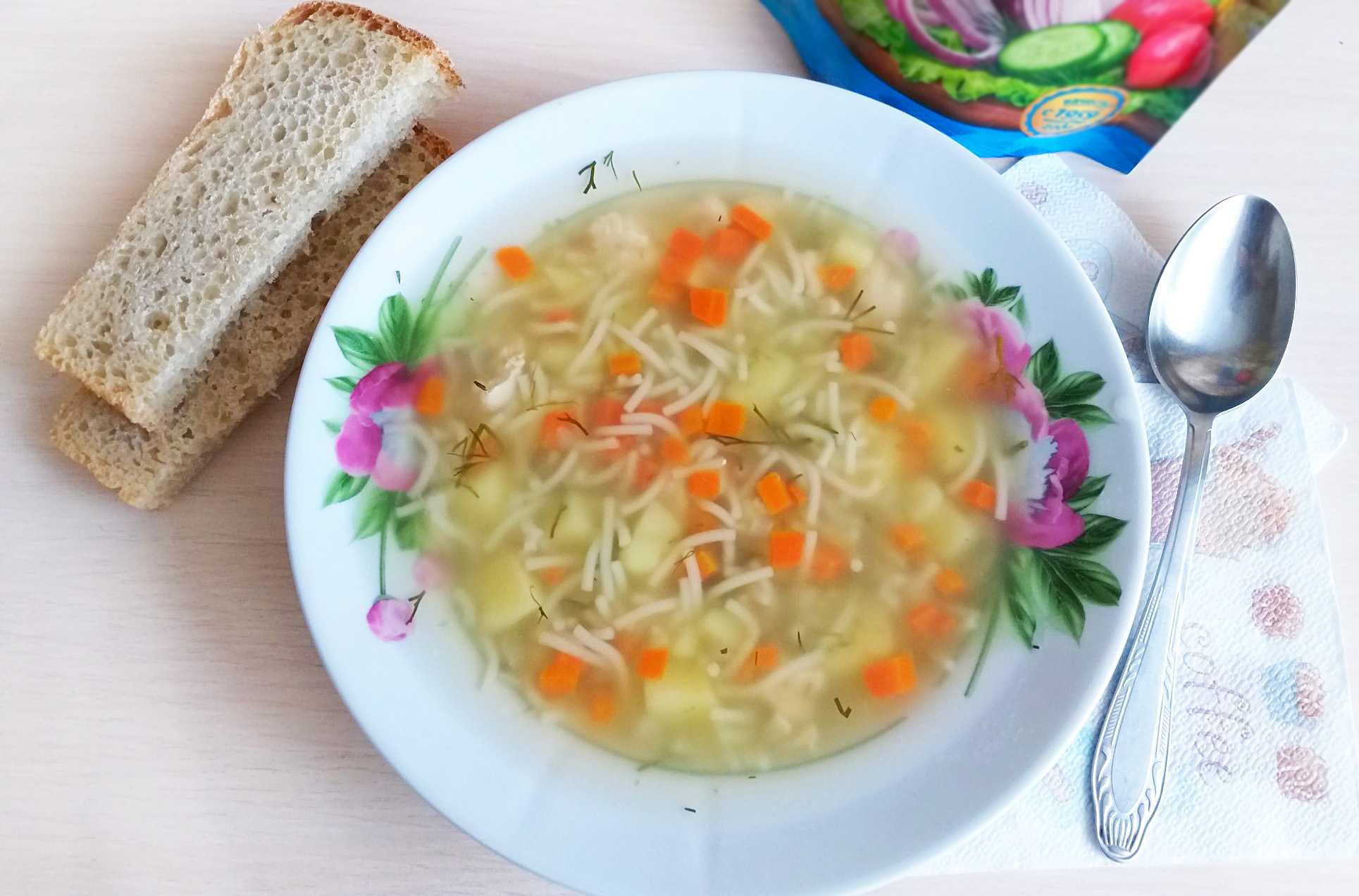 Куриный суп с домашней лапшой – вкус и аромат детства: рецепт с фото и видео