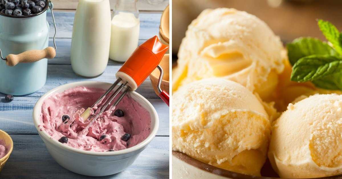 Как приготовить домашнее мороженое рецепт