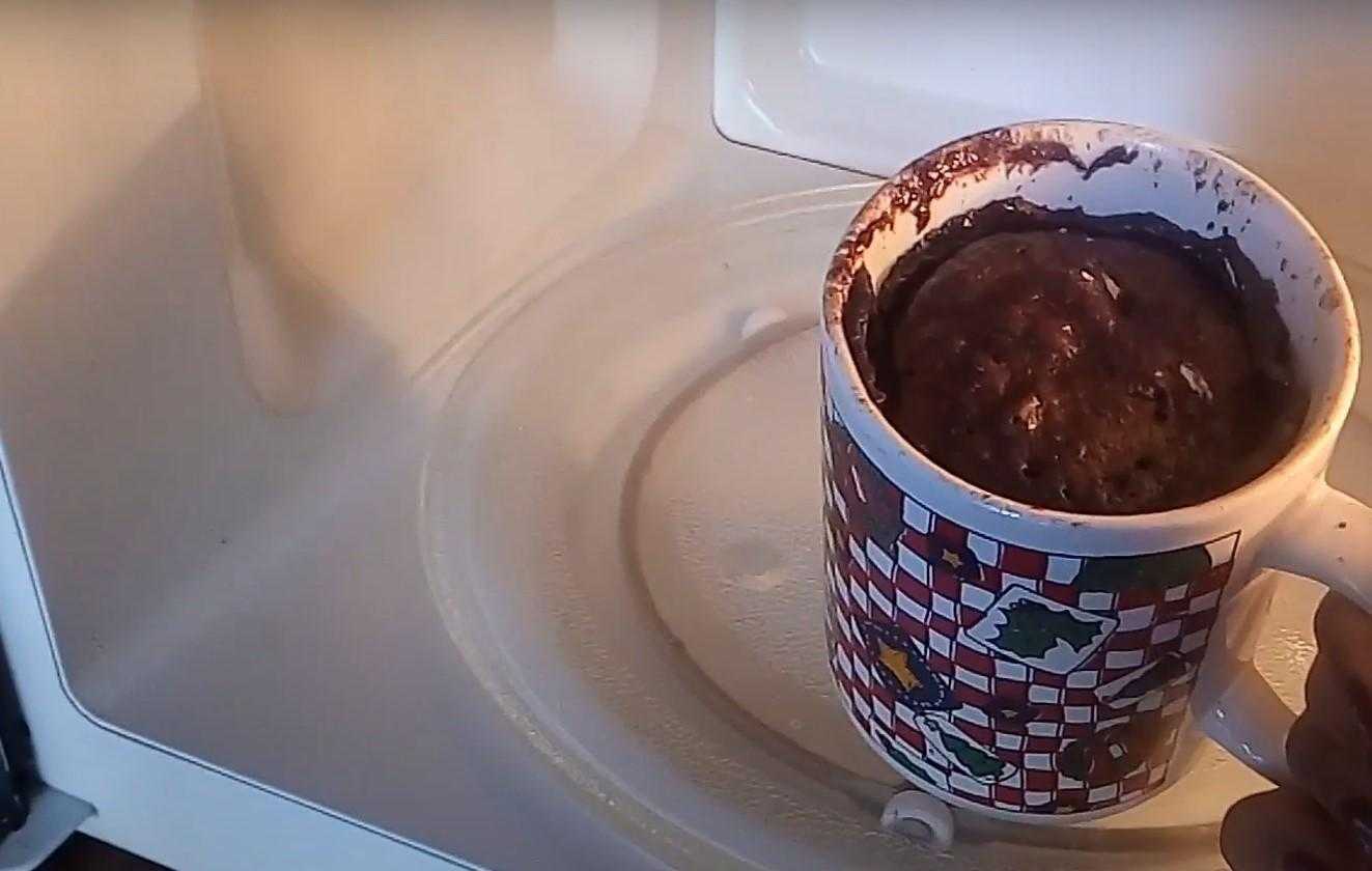 Кекс в кружке в микроволновке за 5 минут - простой пошаговый рецепт с фото от копилки кулинара