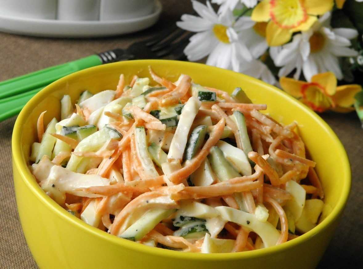 Пошаговые рецепты простых и вкусных салатов с корейской морковью