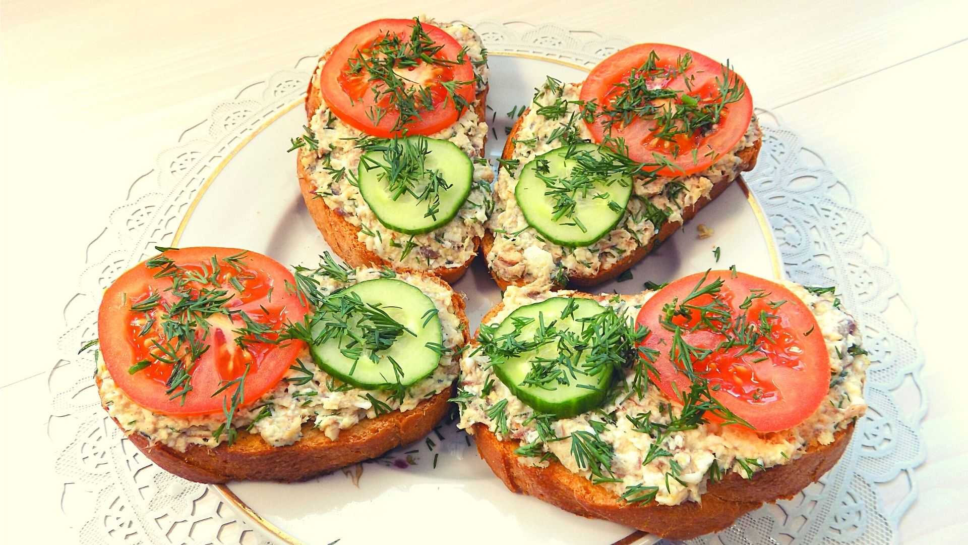 Вкусные бутерброды на праздничный стол — 16 простых рецептов приготовления бутербродов