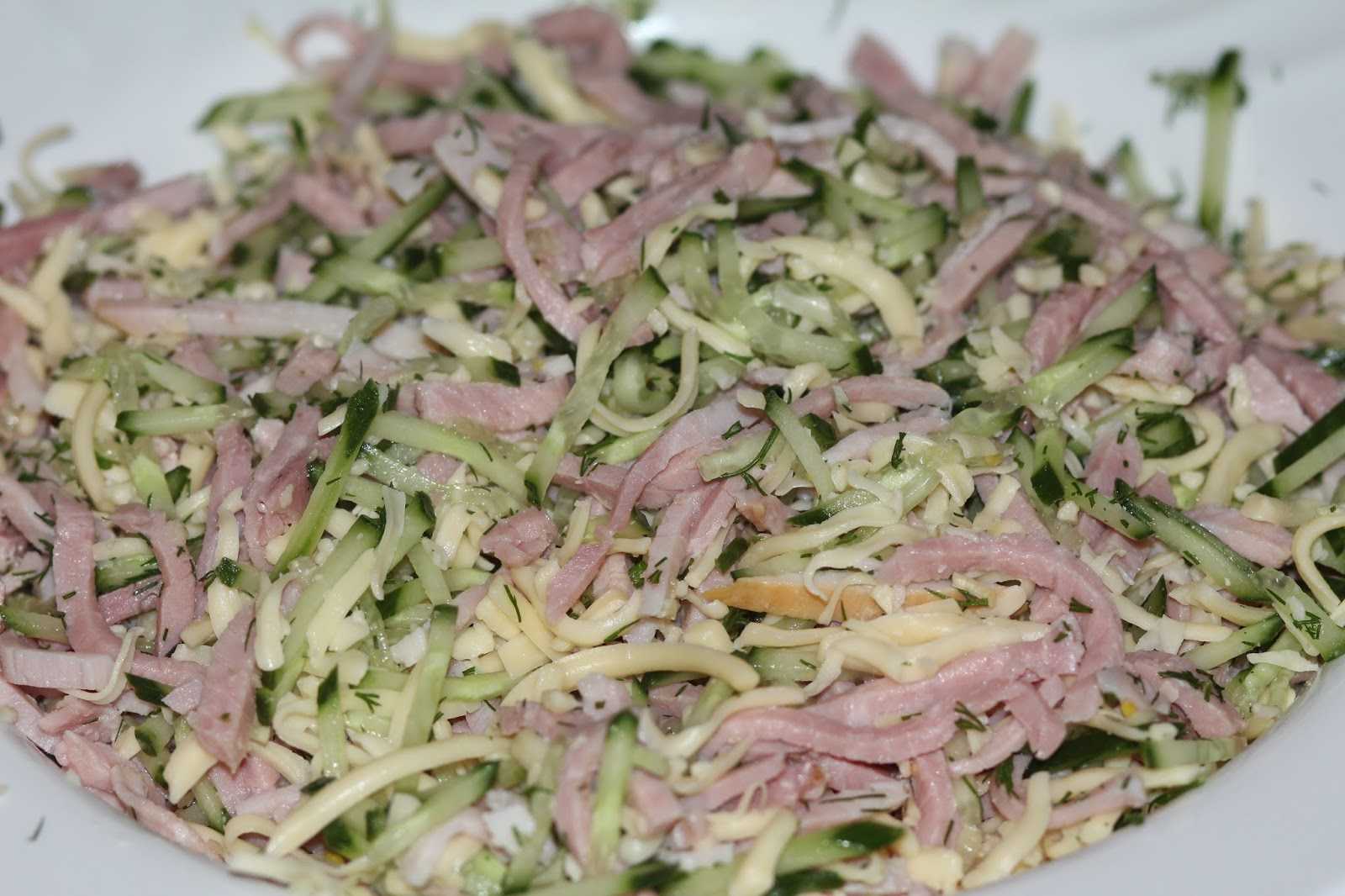 Рецепты салатов из ветчины - вкусные и оригинальные салаты