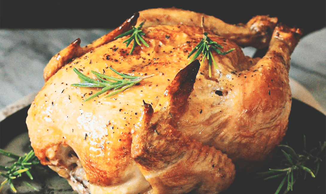 Курица в духовке с золотистой корочкой рецепт с фото