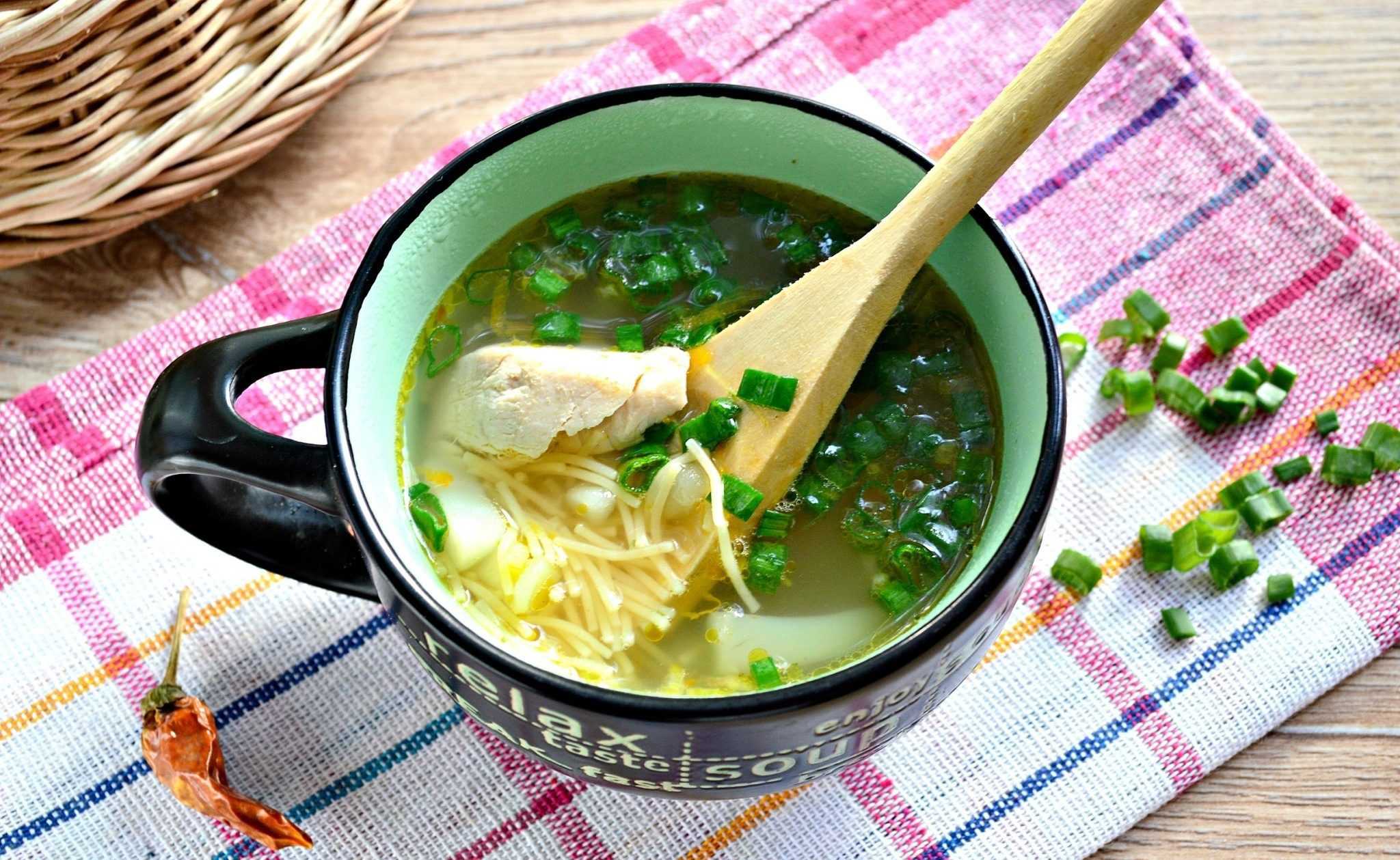 Диетический куриный суп с вермишелью для похудения: как приготовить в мультиварке, рецепты с лапшой, макаронами и грибами | диеты и рецепты