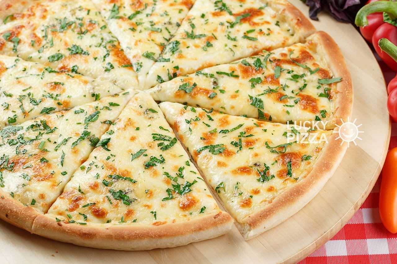 рецепт приготовления пиццы с сыром в домашних условиях фото 17