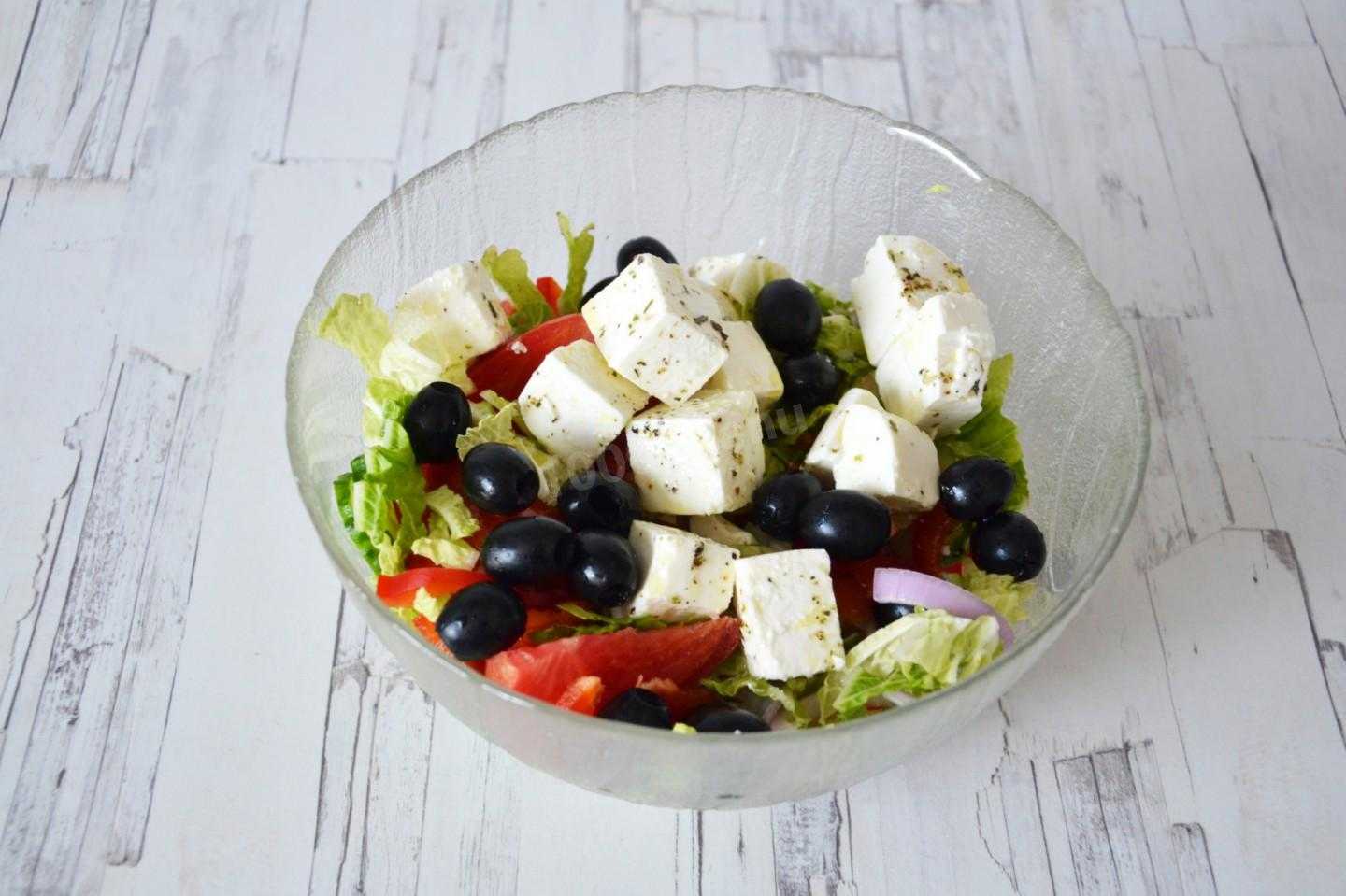 Салат с сыром фетакса: 7 фото-рецептов с помидорами, овощами