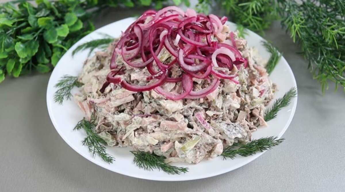 Салат с говядиной — простые рецепты приготовления очень вкусного мясного салата