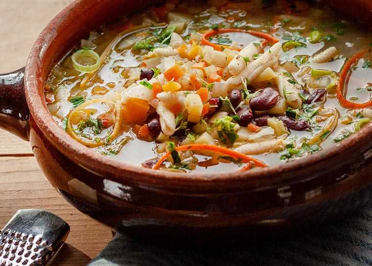 Суп минестроне: рецепт приготовления
