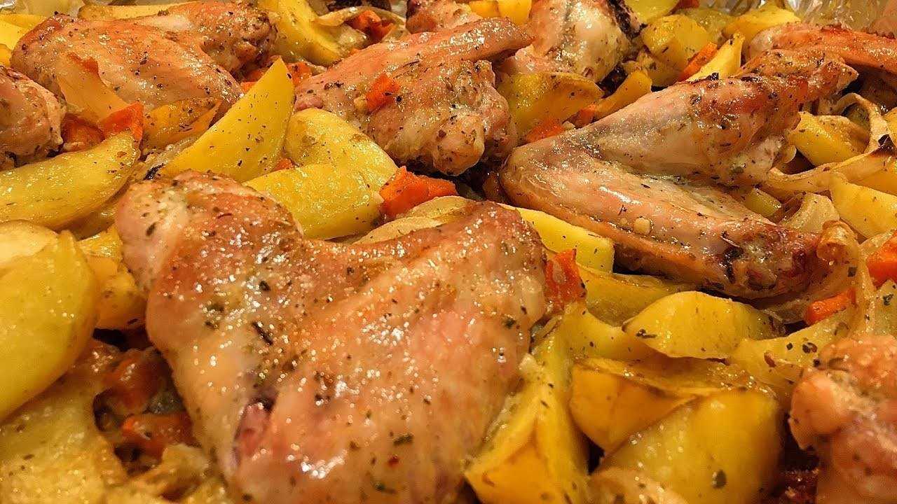Тушеная картошка с курицей: рецепты с фото