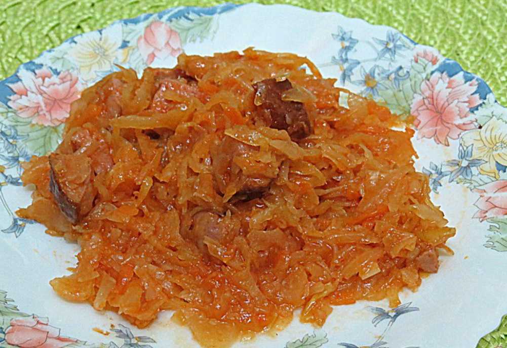 Тушёная капуста с морковью - блюдо на любой случай жизни и на любого гурмана: рецепт с фото