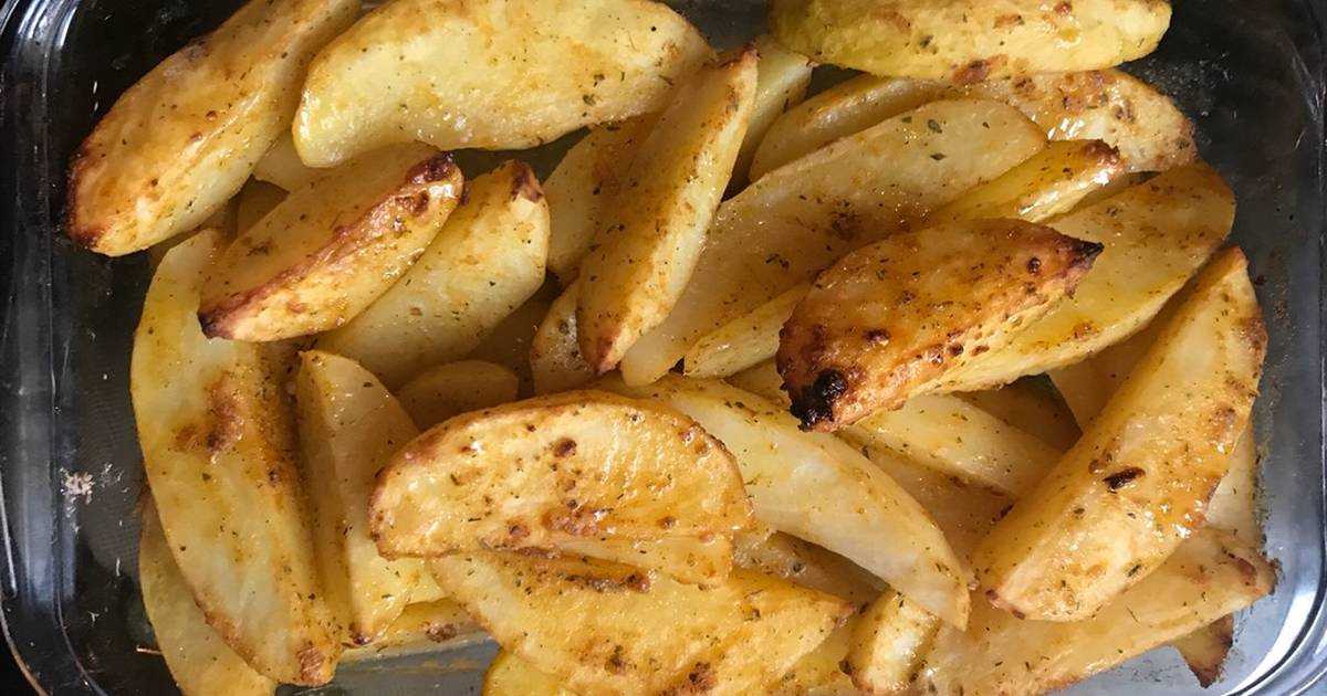 Картошка по-деревенски в духовке | пошаговые рецепты с фото