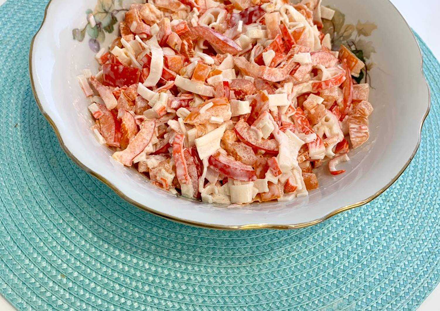 Салат "красное море" с крабовыми палочками - 5 рецептов с пошаговыми фото