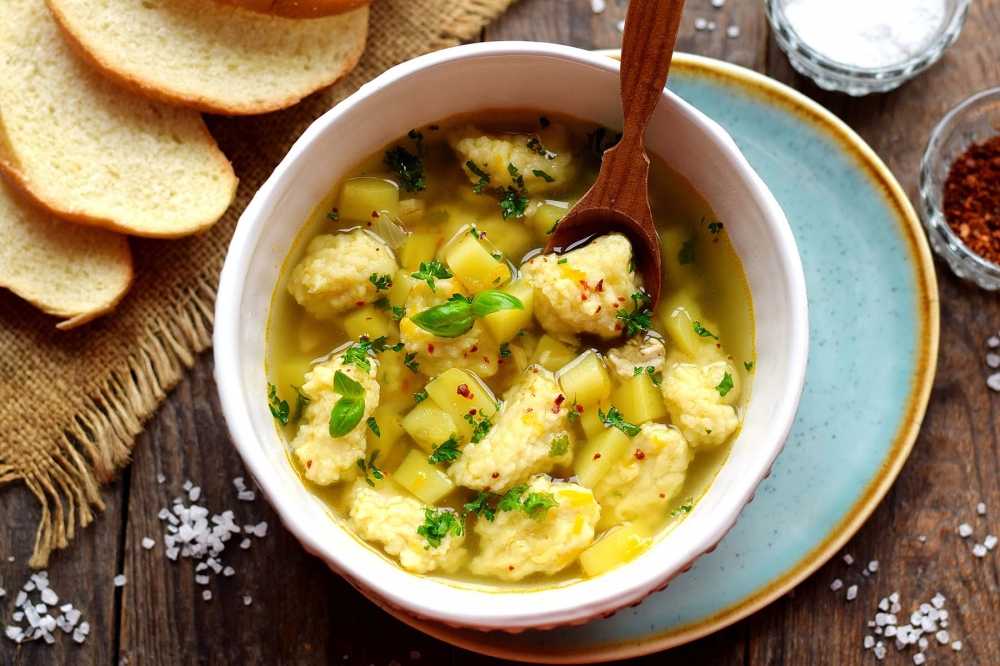 Суп с клецками на курином бульоне - рецепт приготовления и важные советы
