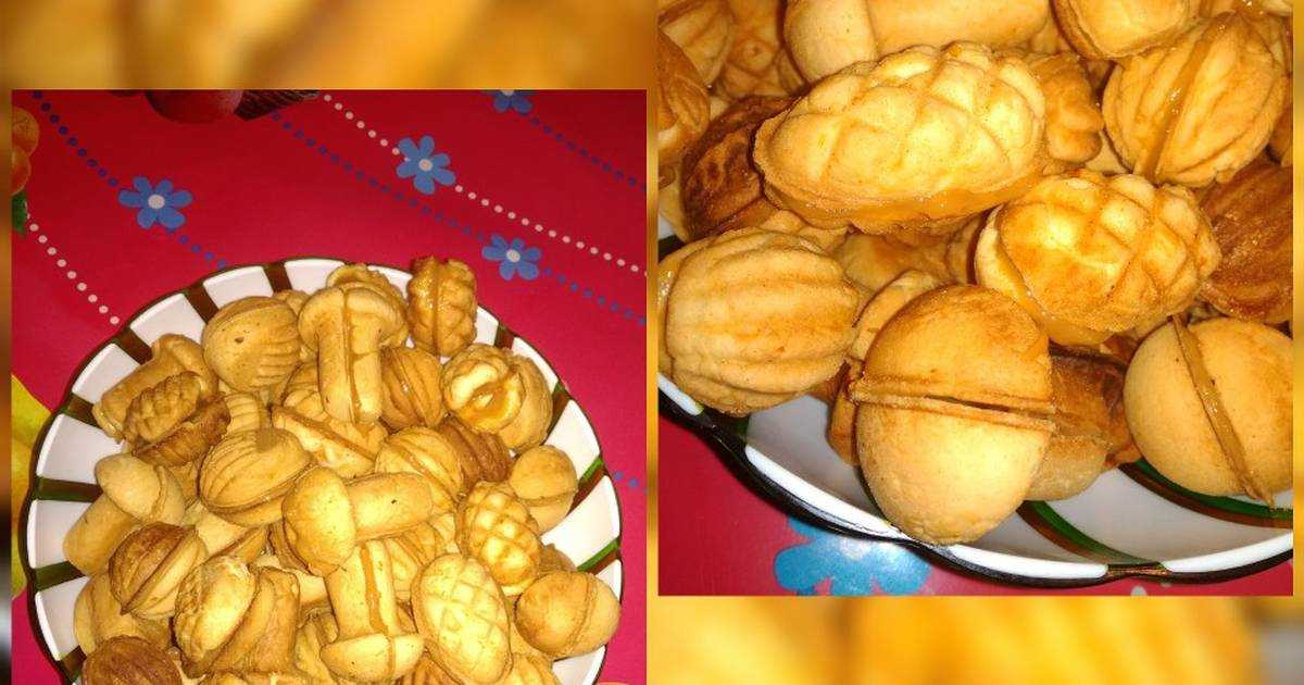 Как приготовить орешки со сгущенкой в орешнице – классический рецепт с фото