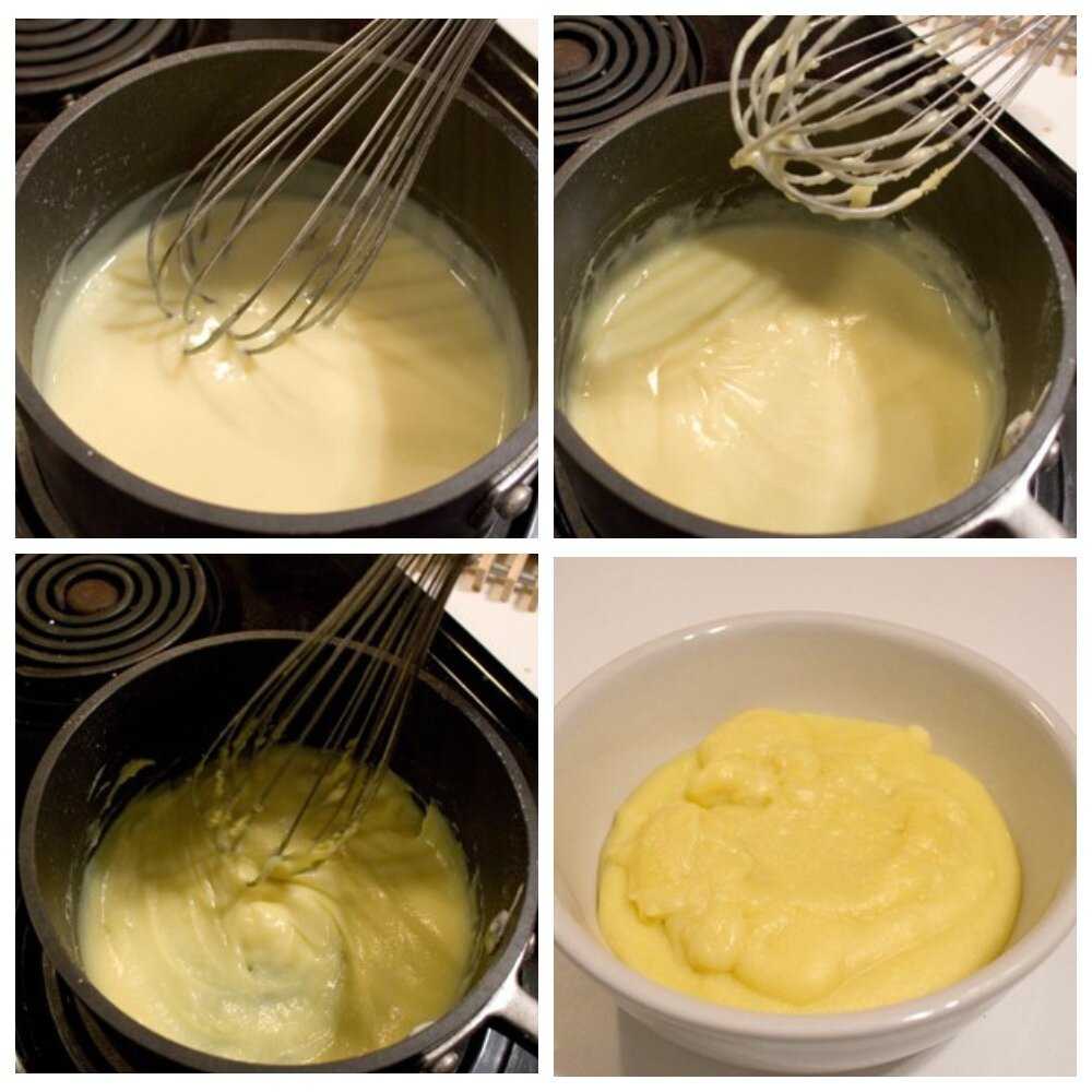 Классический рецепт заварного крема. 5 способов приготовления с фото