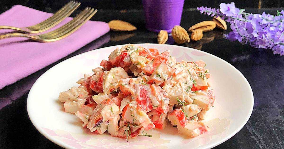Салат с крабовыми палочками - 6 самых вкусных рецептов с огурцом