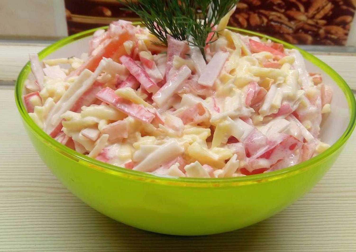 Салат красное море - 4 пошаговых рецепта с фото