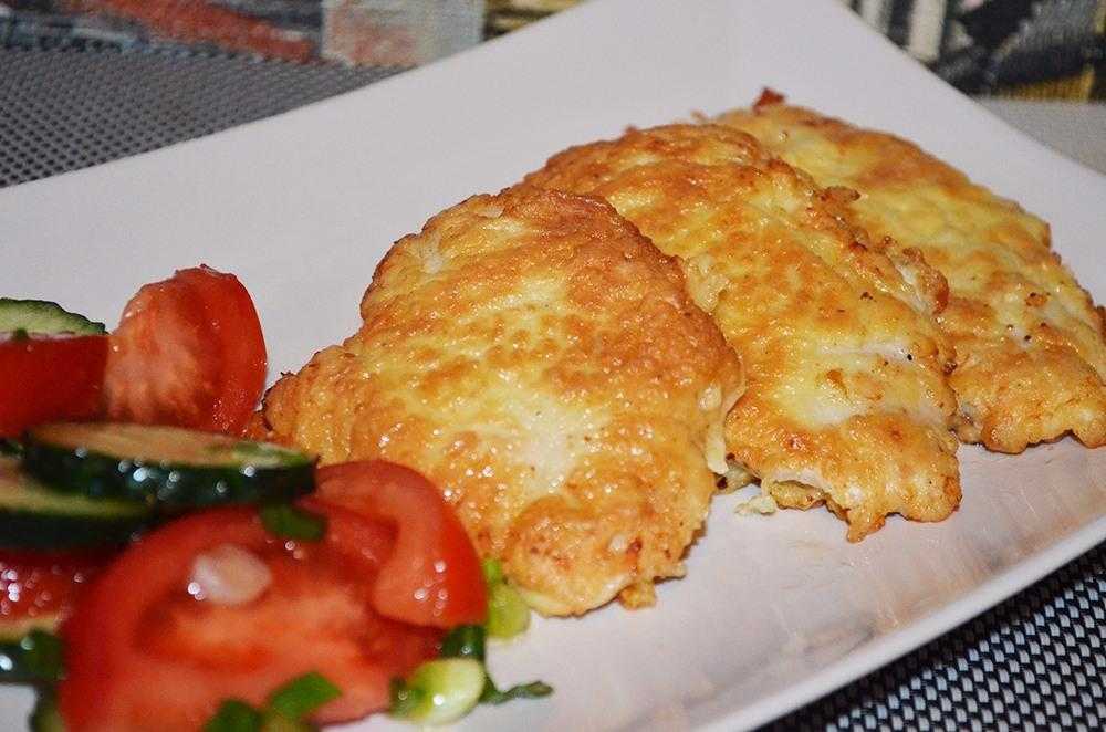 Куриное филе с плавленным сыром на сковороде рецепт с фото