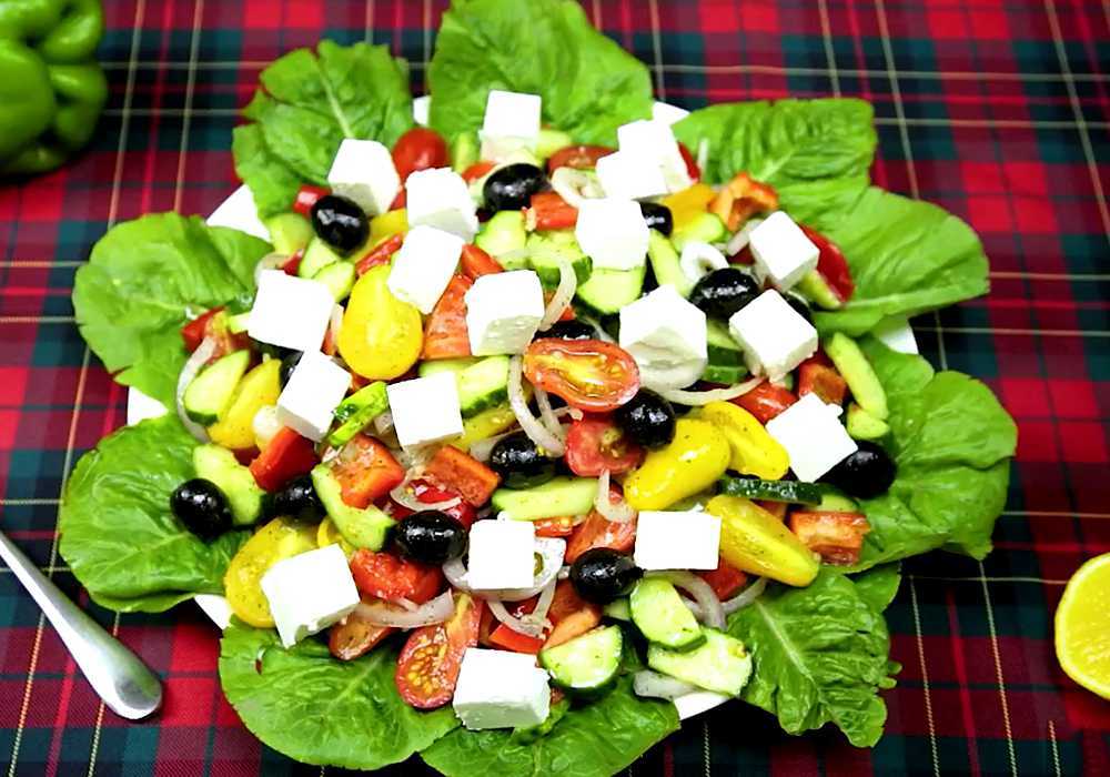 Греческий салат – классический простой и вкусный рецепт