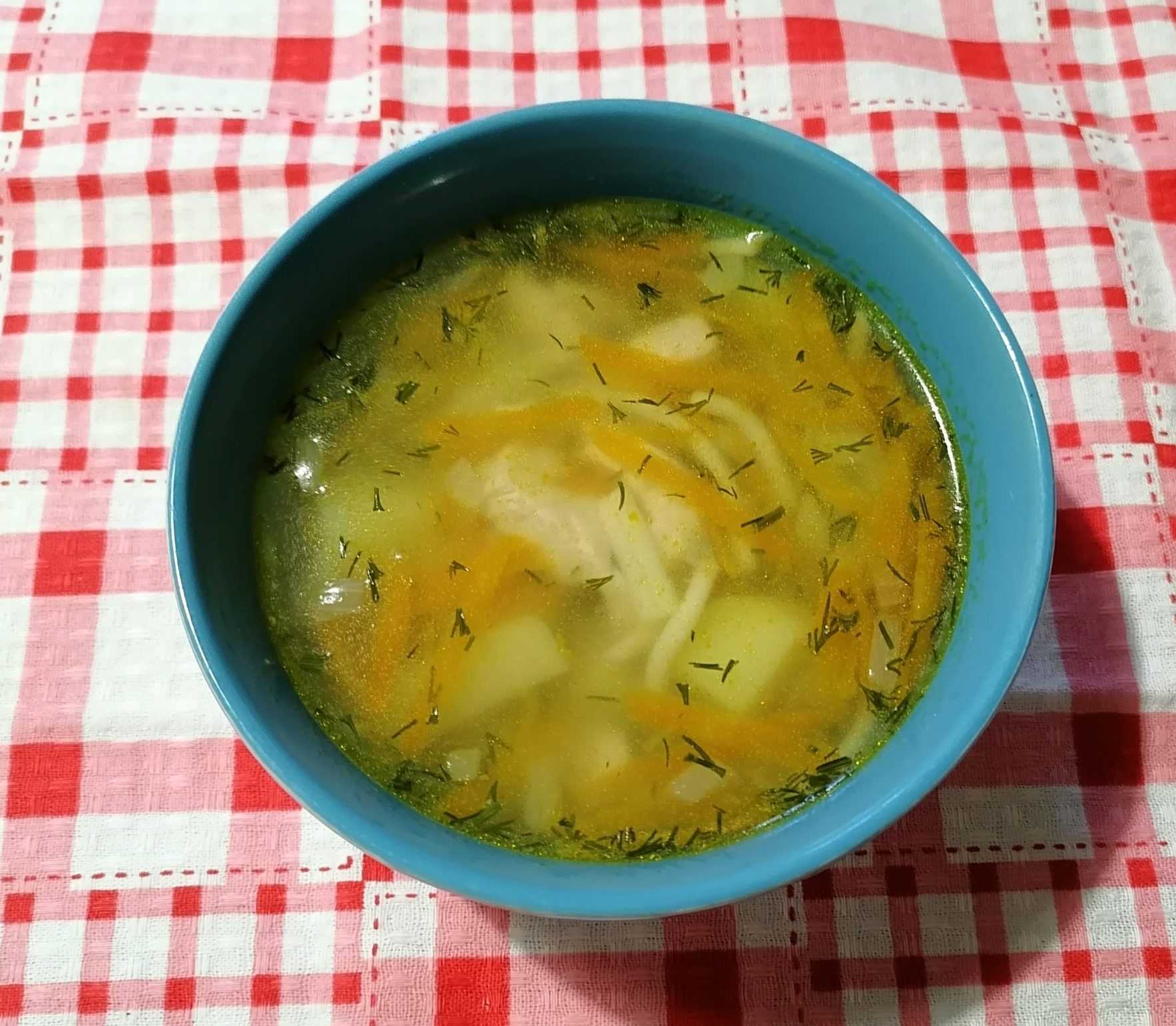 Куриный суп с вермишелью, рецепт классического первого блюда