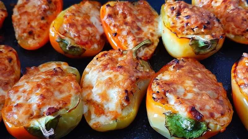 Как приготовить вкусный фаршированный овощами перец в духовке – самый лучший рецепт с фото