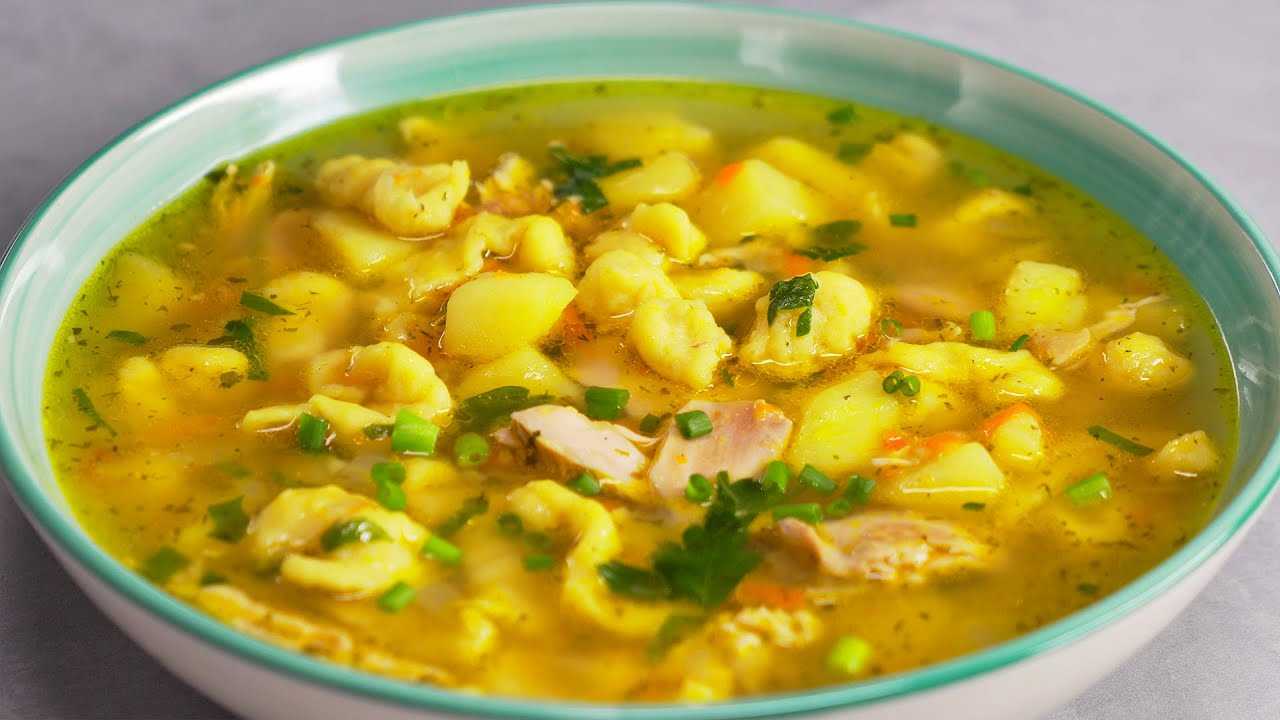 Суп с клёцками: топ-8 пошаговых рецептов