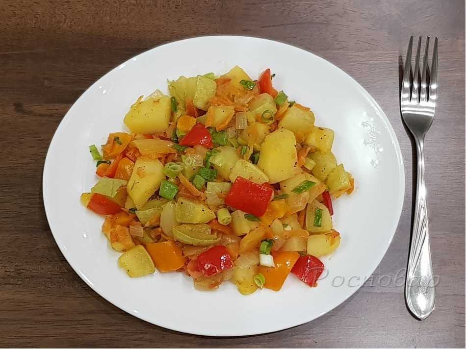 Овощное рагу с кабачками и картошкой: 7 рецептов приготовления с фото