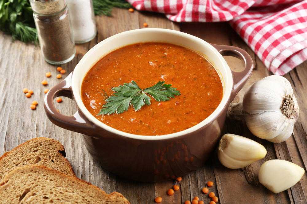 Чечевичный суп: рецепты с фото