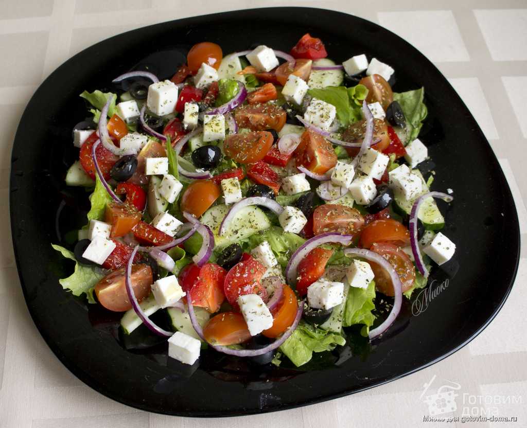 Греческий салат. классические рецепты с фетаксой - как в ресторане