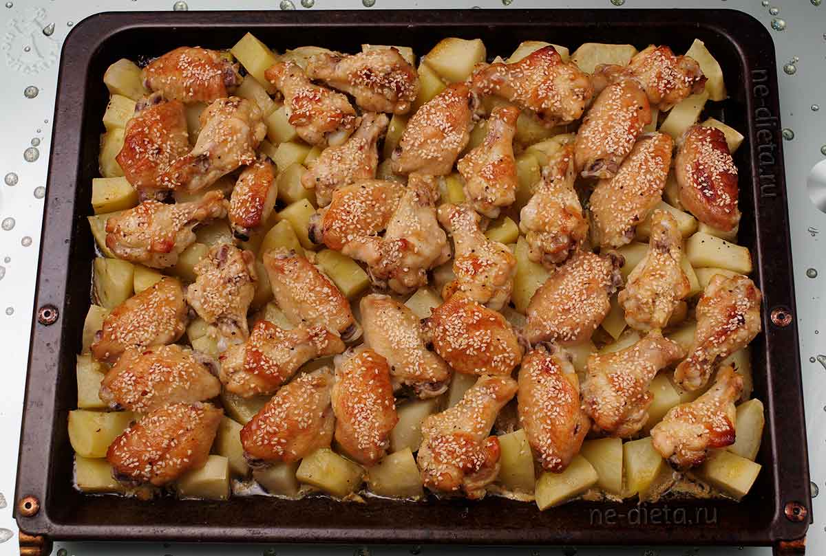 Бесподобная картошка тушеная с курицей - пошаговый рецепт
