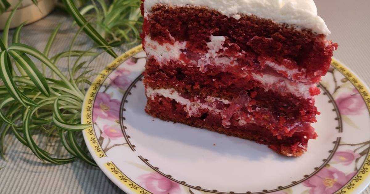 Торт красный бархат, рецепт с фото пошагово