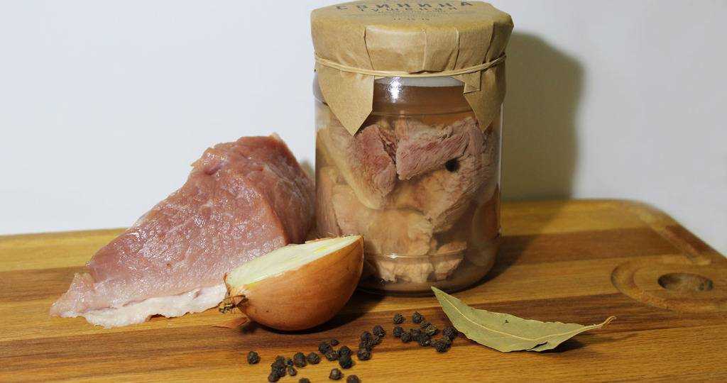 Домашняя тушенка из свинины - 12 пошаговых фото в рецепте
