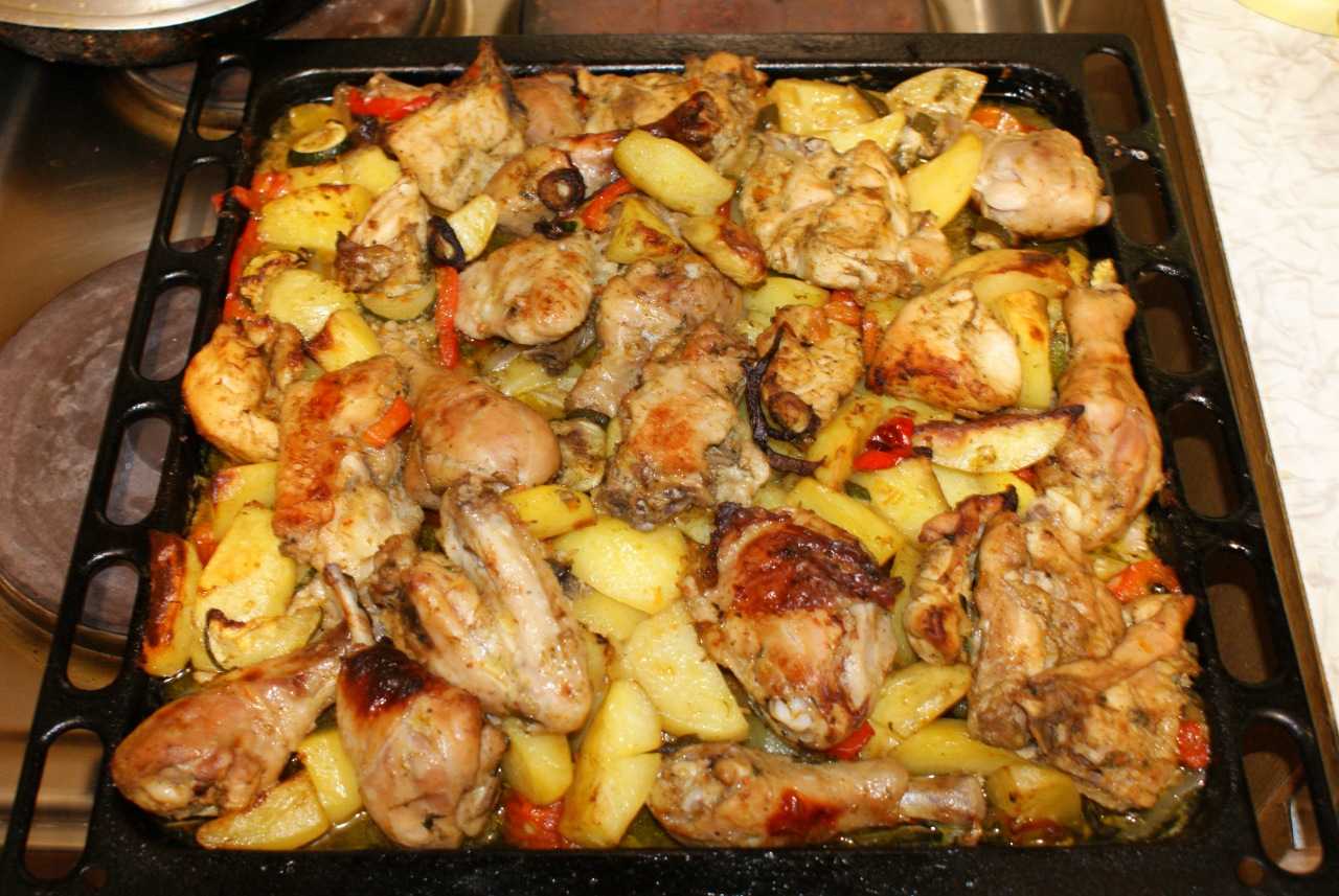 Тушеная картошка с курицей — лучшие рецепты. как правильно и вкусно приготовить тушеную картошку с курицей.