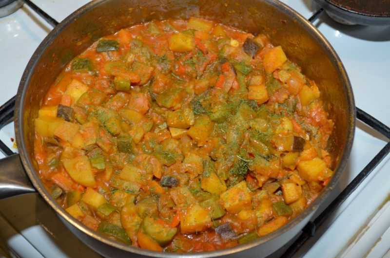 Рецепты приготовления вкусного овощного рагу с кабачками