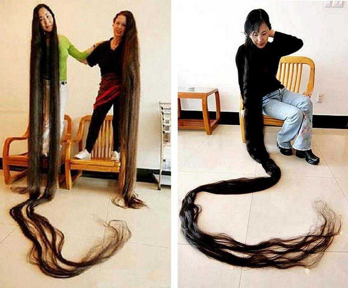 Если не стричь волосы всю жизнь какой длины они будут