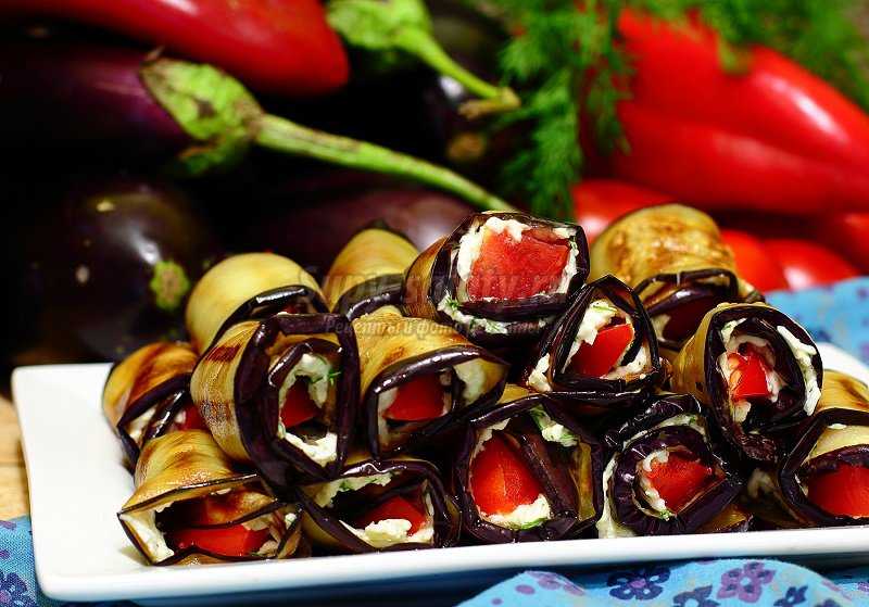Жареные баклажаны с чесноком — самые вкусные рецепты быстрого приготовления