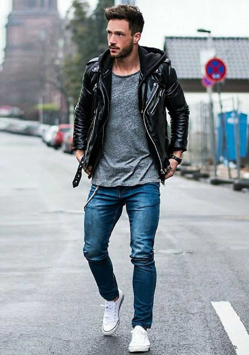 С чем носить джинсовую куртку мужчине? создание стильного образа