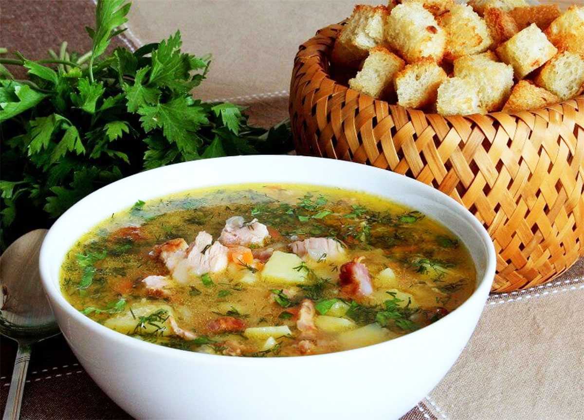 Суп гороховый с копченостями – 5 лучших рецептов