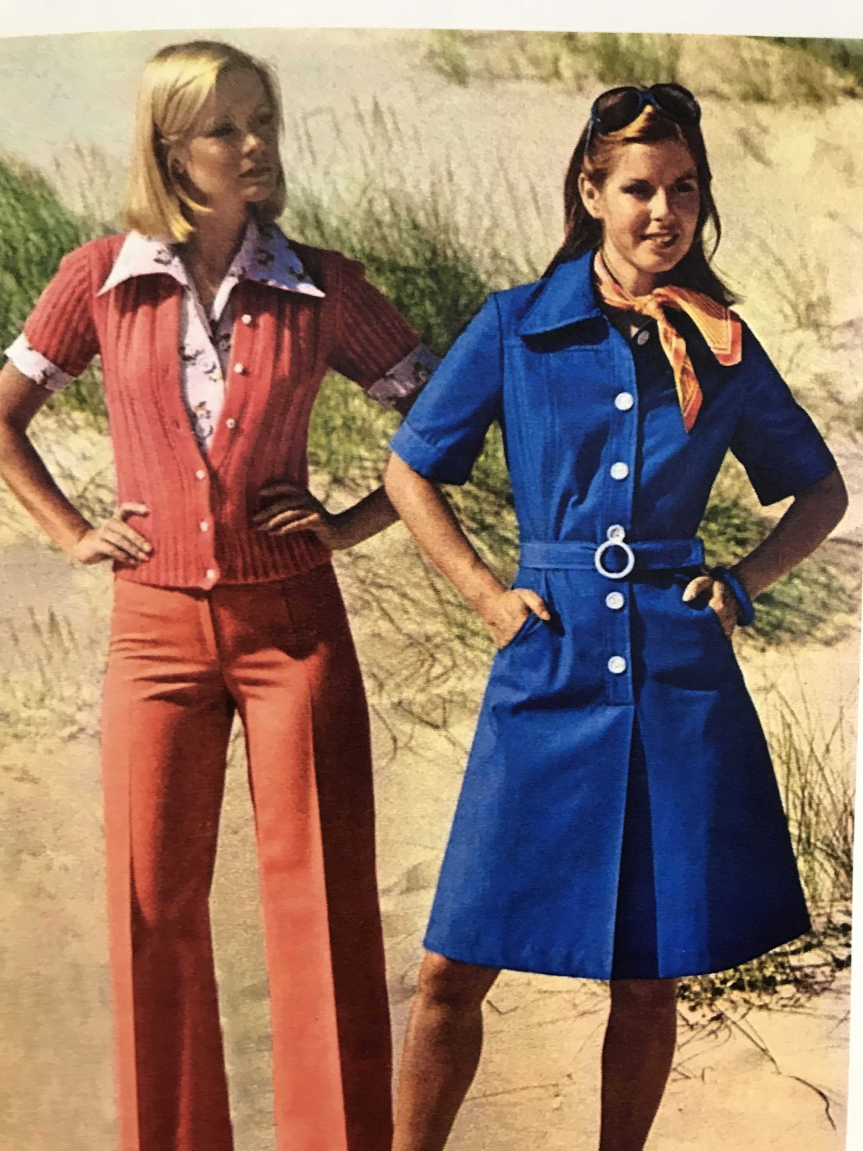 70е годы мода Англия